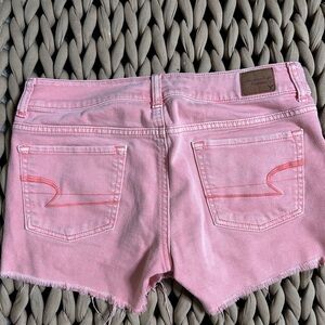 American Eagle Outfitters Pink Jean Shorts